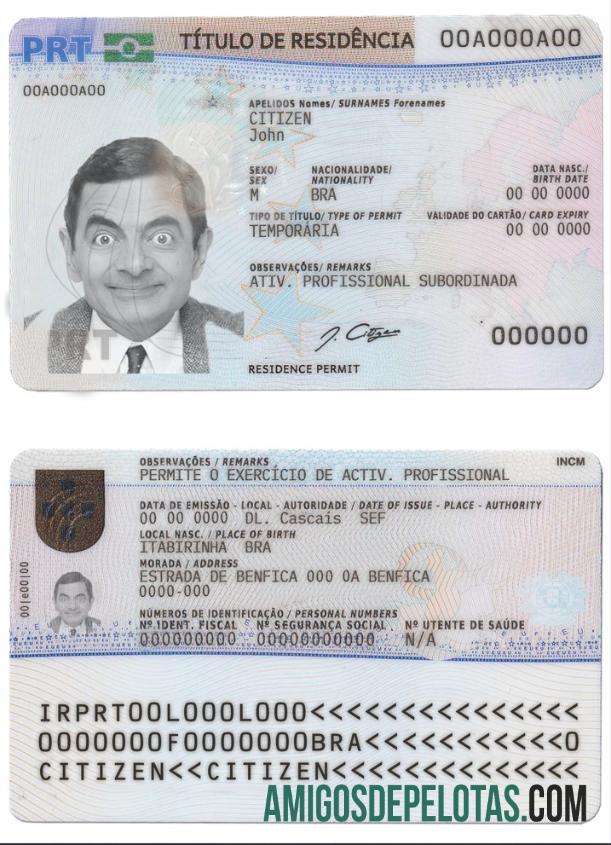 Autorização de Residência em Portugal exemplo real